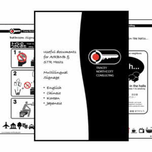 Tracey Northcott Airbnb marketing eBook cover design